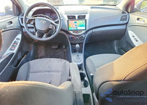 2012 Hyundai Accent Gls z USA, uszkodzony, nr VIN KMHCT5AE5CU021219